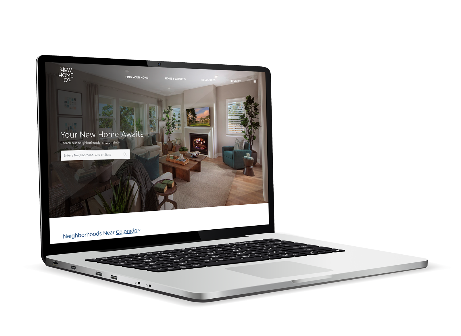 Screen shot of the New Home Company by Wpromote