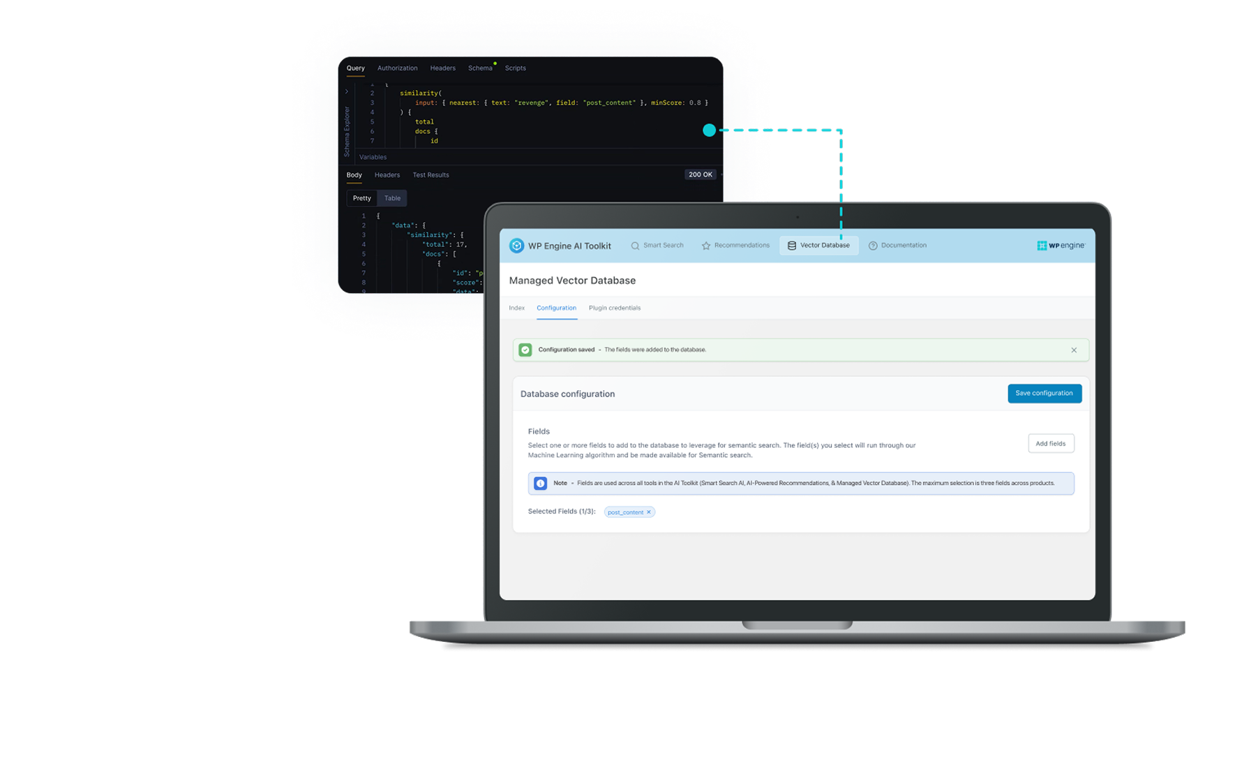 managed vector database interface